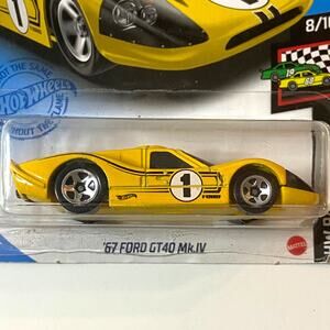 Hot Wheels 1967 Ford GT40 Mk IV 8/10 Diecast Car 106/250 HW Race Day 2020